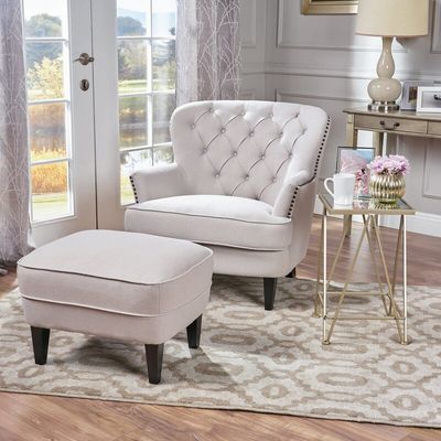 Heywood Armchair and Ottoman by Willa Arlo Interiors Heywood Armchair and Ottoman by Willa Arlo Interiors