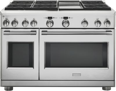 Monogram ZDP486NDNSS Professional Dual Fuel Range with 6 Burners Monogram ZDP486NDNSS Professional Dual Fuel Range with 6 Burners