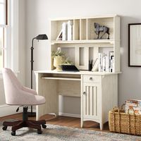 Salinas Computer Desk with Hutch by Bush Furniture Salinas Computer Desk with Hutch by Bush Furniture
